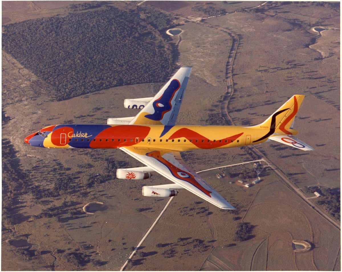 Air Transport, Airlines, Braniff International (USA); Douglas DC-8-62 (Super DC-8)