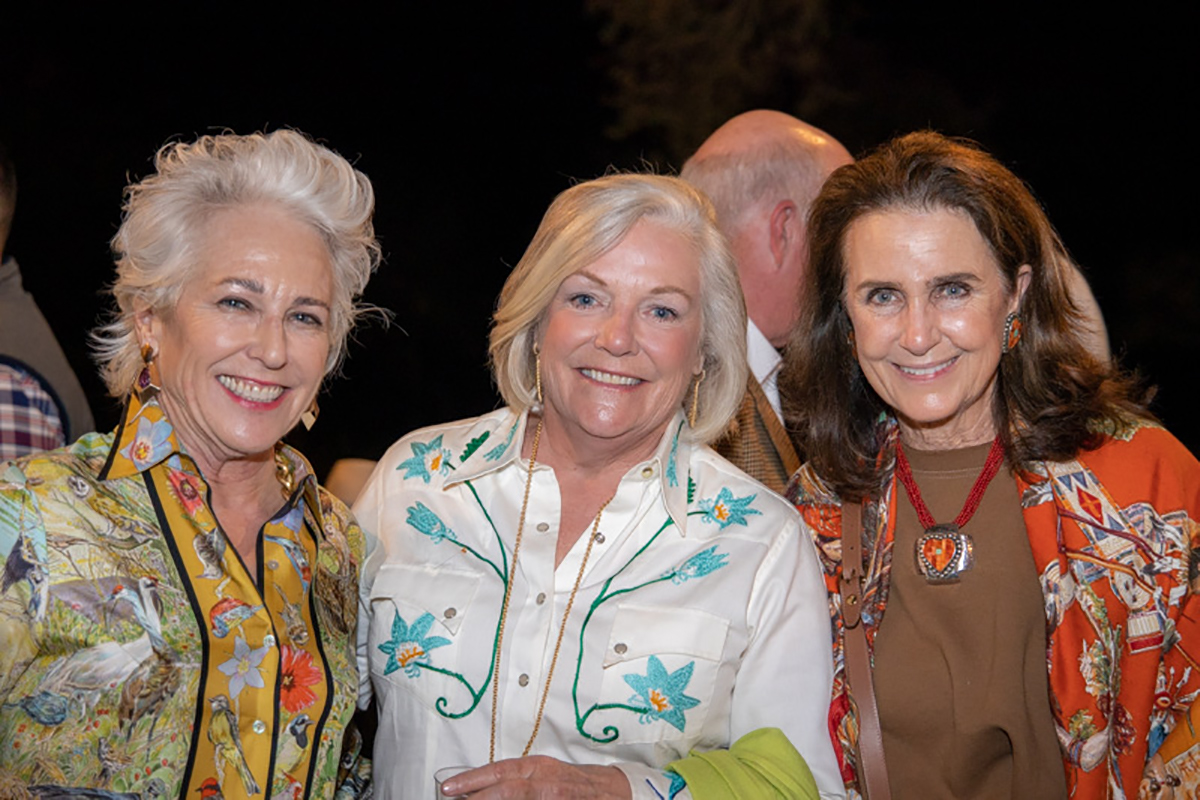 Judy Clement, Leslie Lanahan and Mary Jornavaz