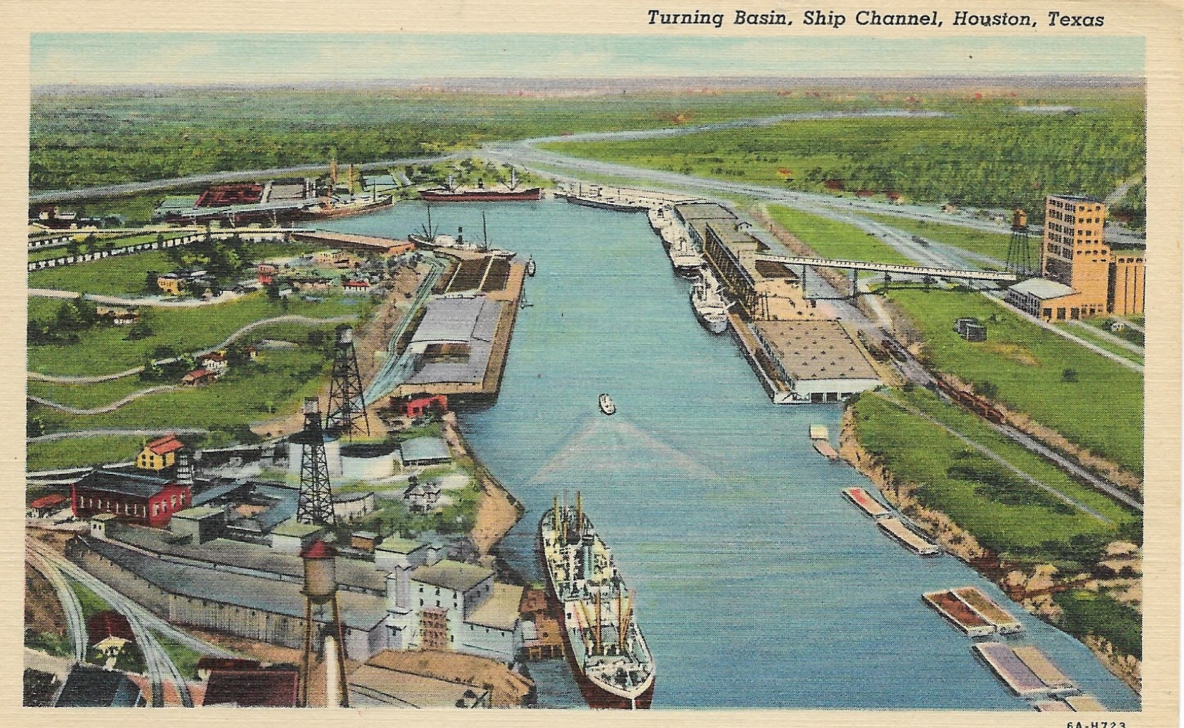 The Houston Ship Channel, 1930s