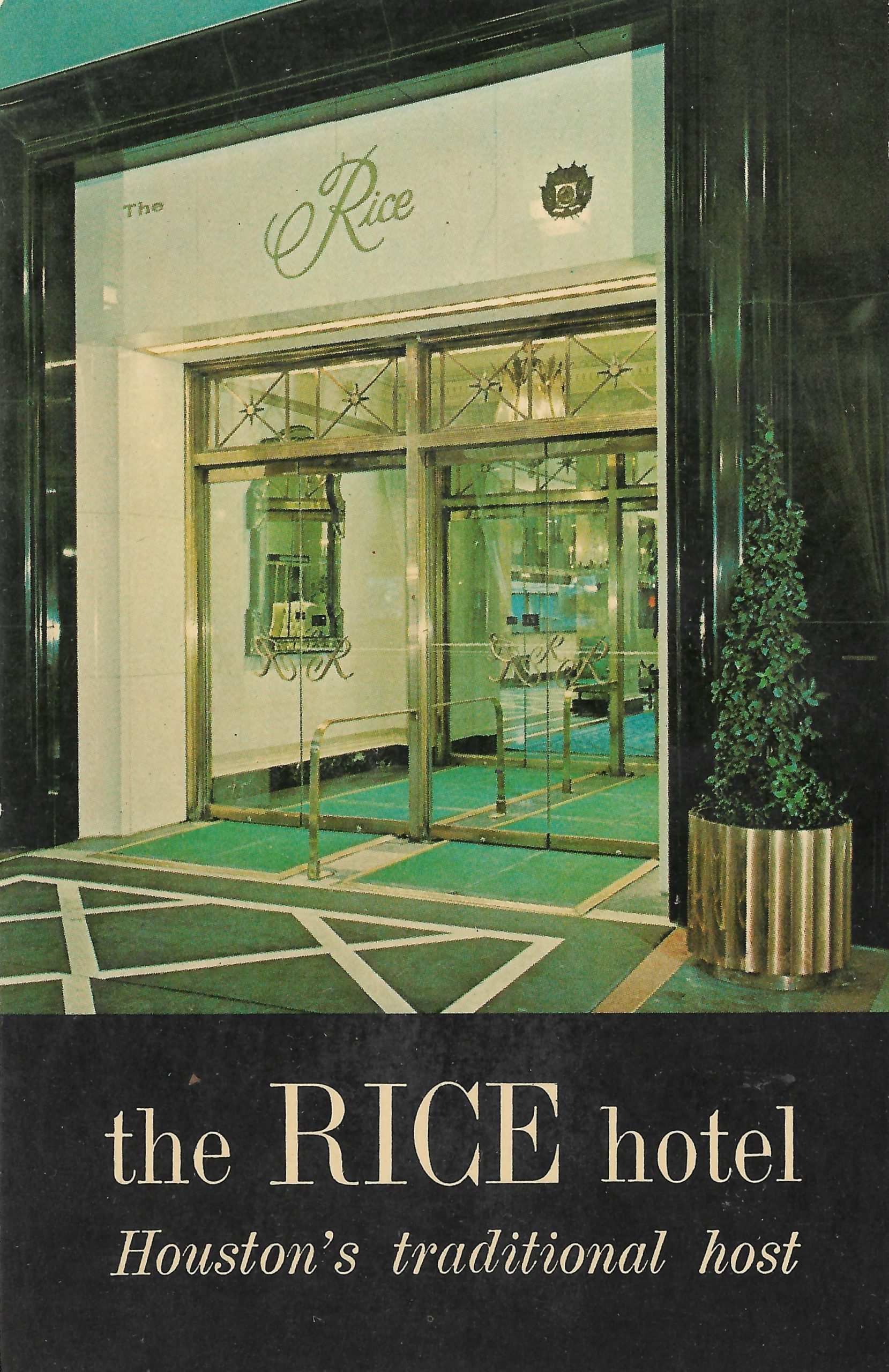 The Rice Hotel, 1940s