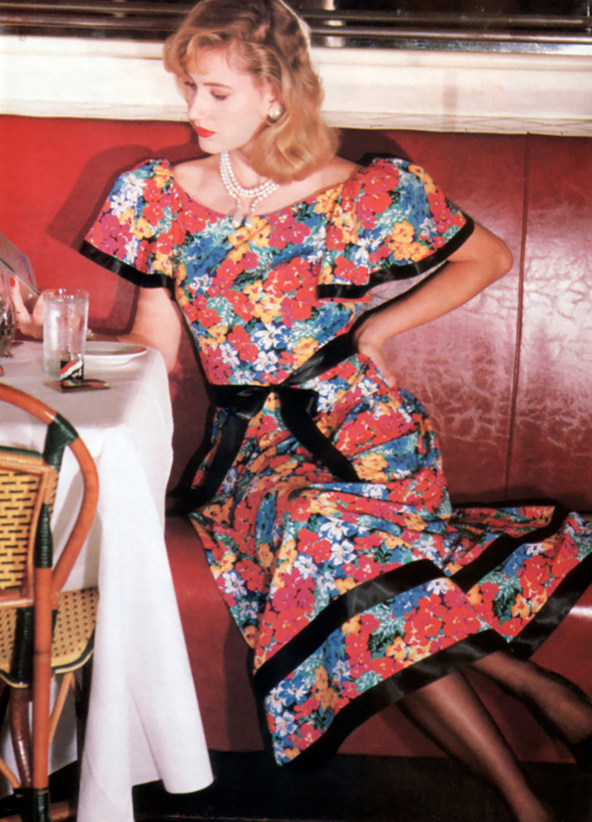Ungaro day dress, 1980s