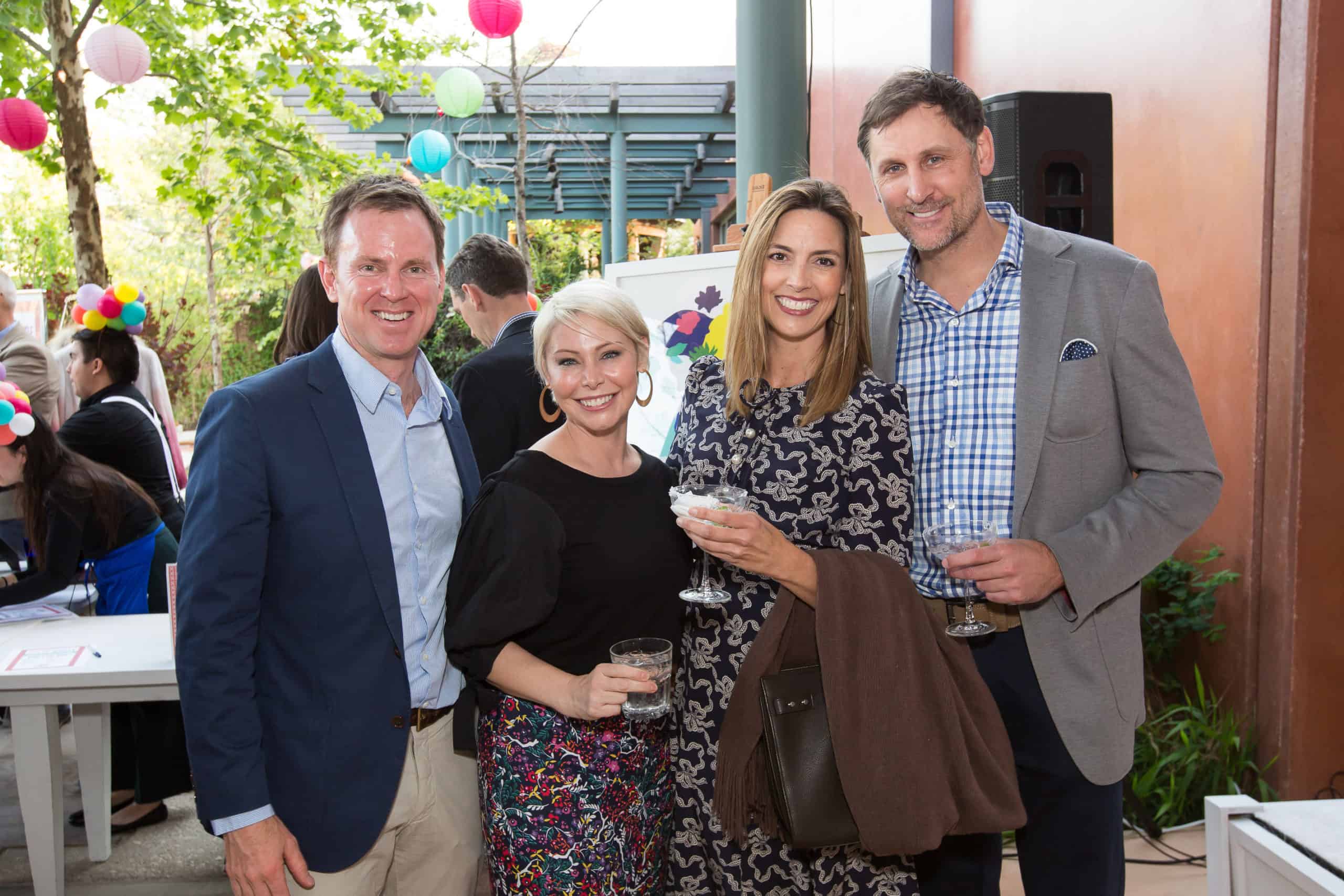 Waddy and Alexis Armstrong, Tanya Fenderbosch and Brent Barry