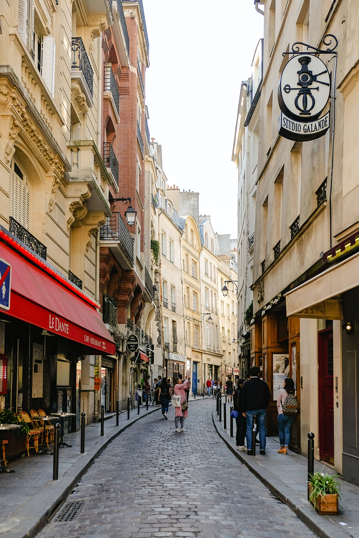 A typical Paris street