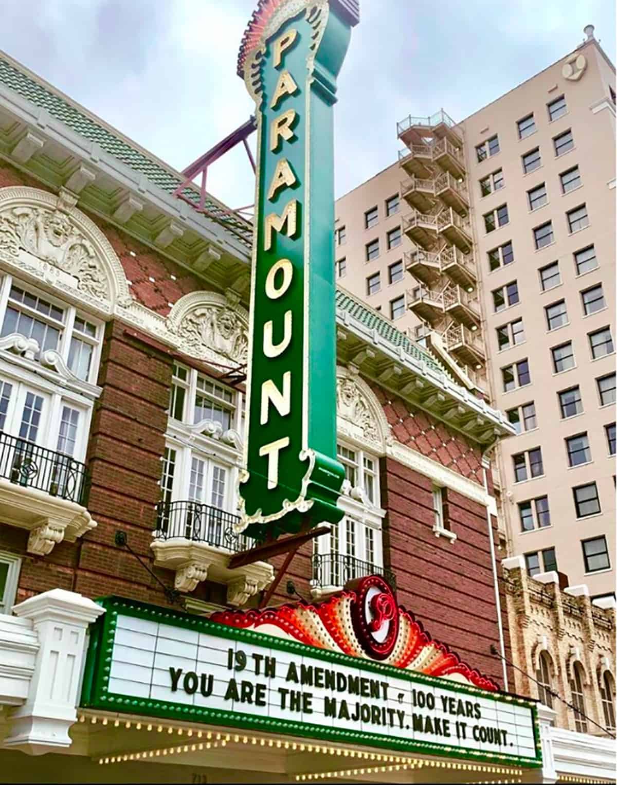 One-hundreth anniversay of the Women_s Suffrage Movement, Paramount Theatre, Austin, Courtesy of ATXWomen_sSuffrage
