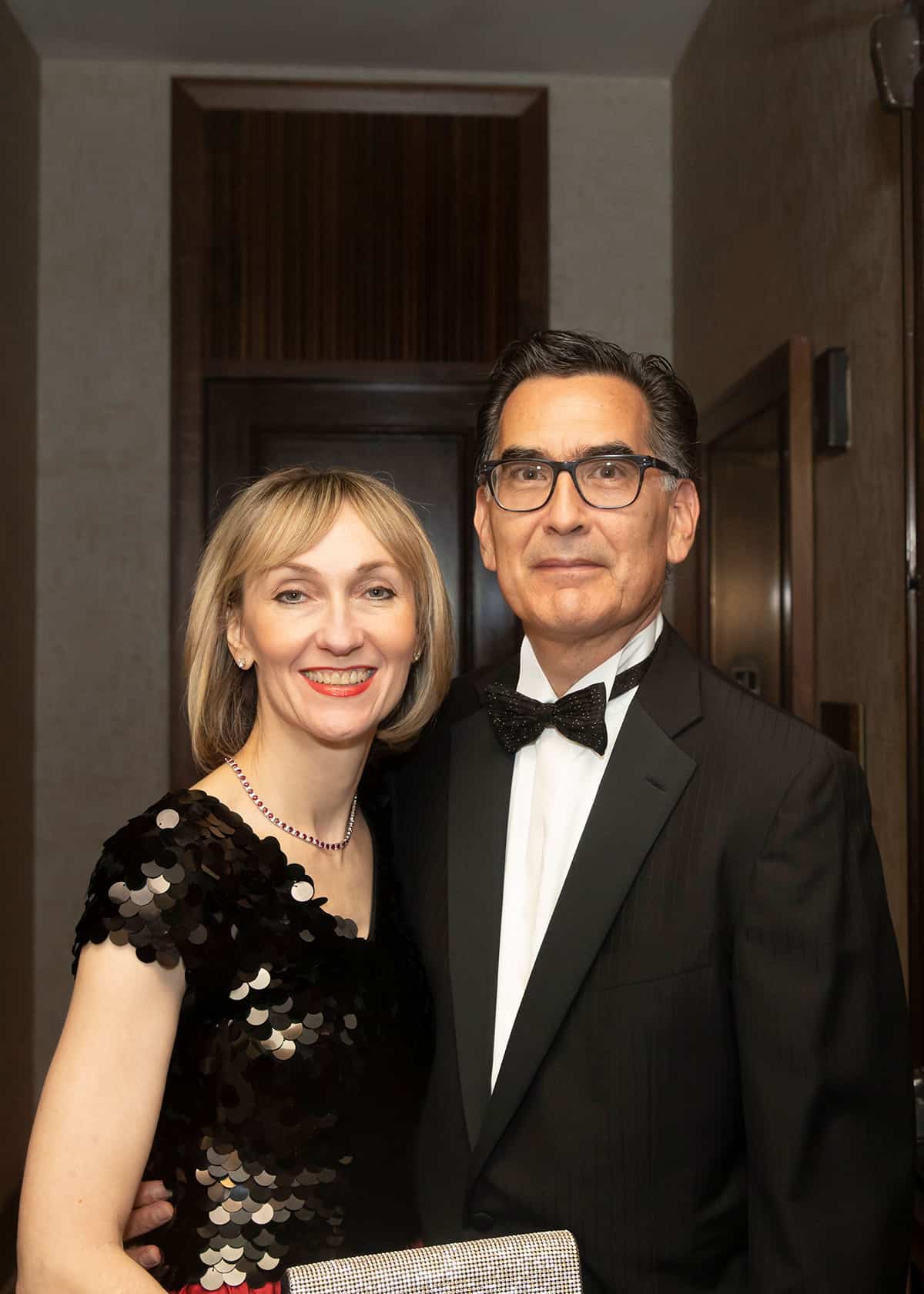 Susanne Tetzlaff and Dr. Eric Tiblier