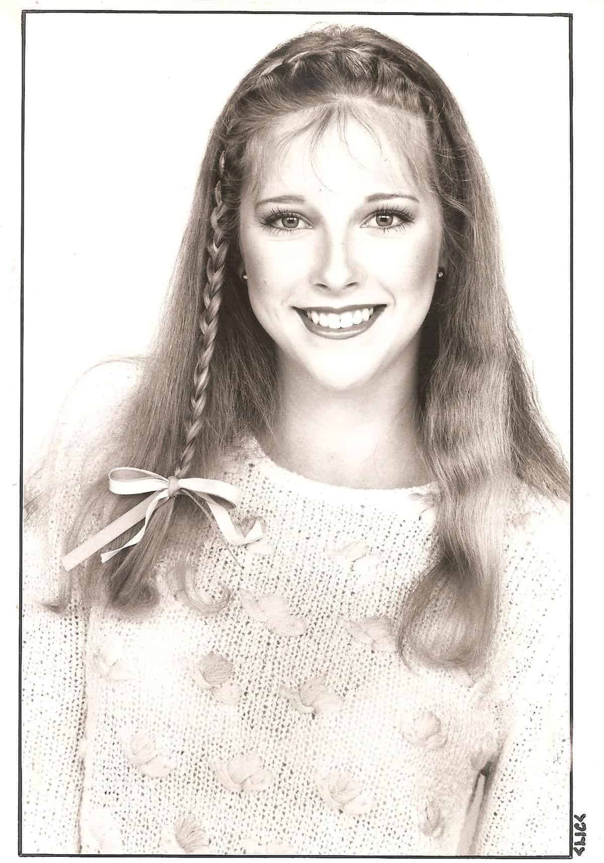 Rhonda Sargent Chambers, 1979. Photo by Bobby Badger Photography. Hair and make-up by Suzy Badger