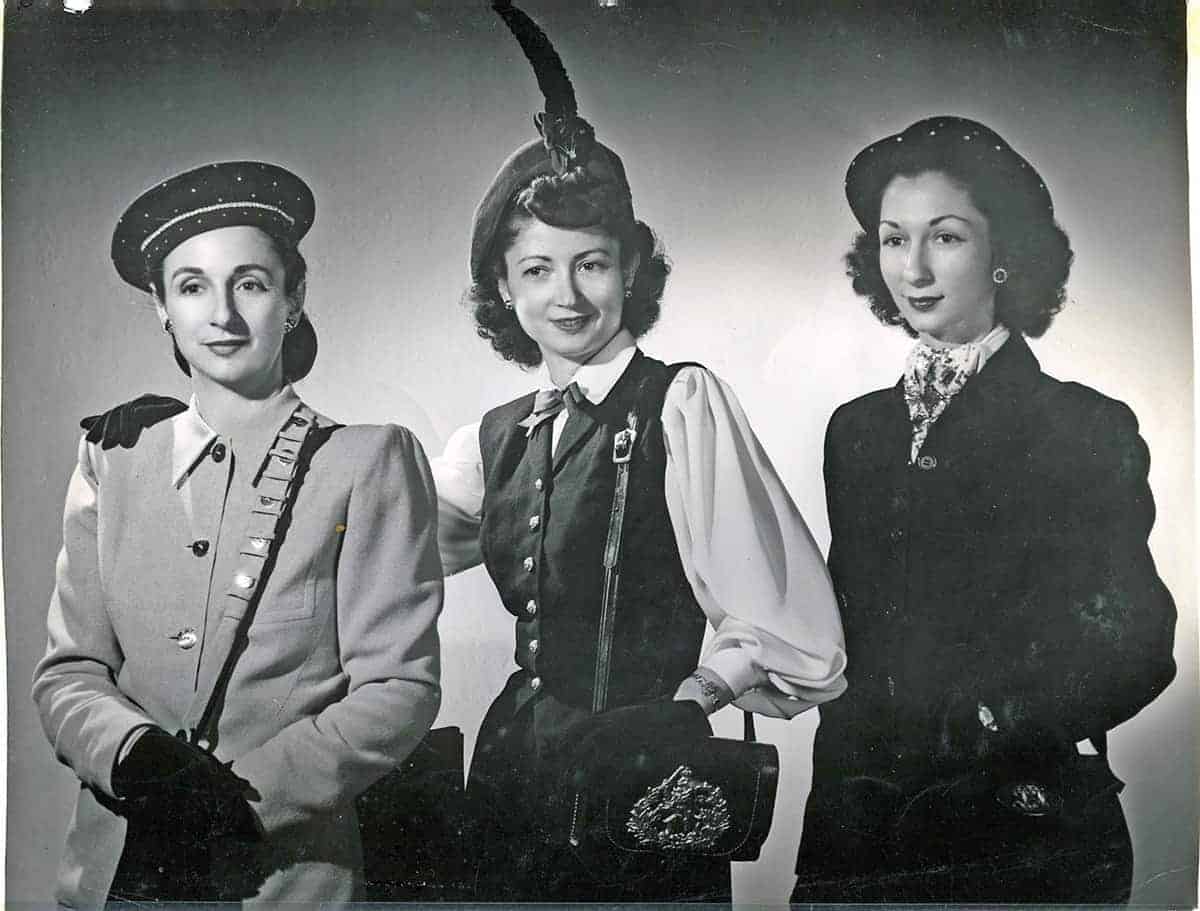 MAIN The Frankfurt Sisters of Dallas, founders of Page Boy Maternity, 1940s,