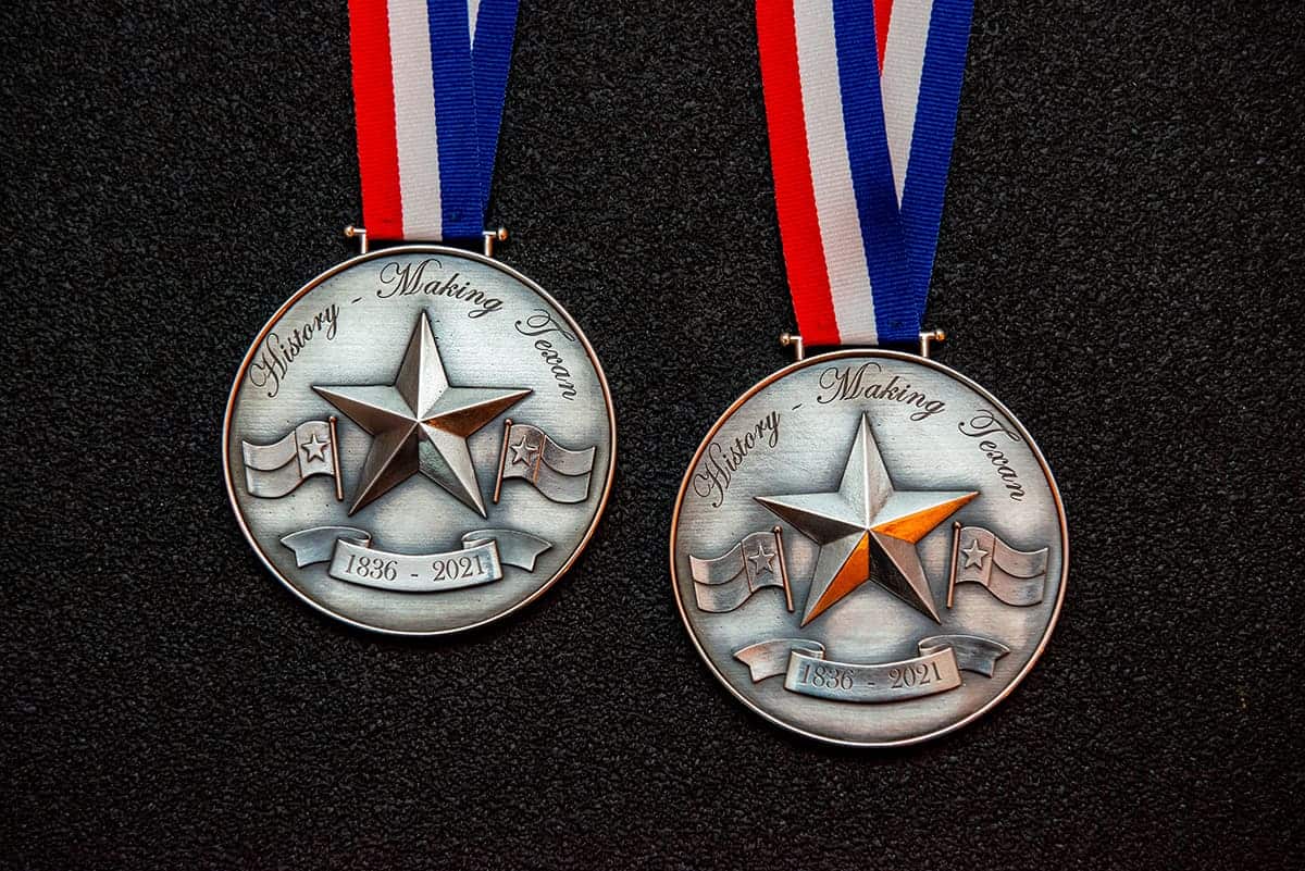 Texas Independence Day Dinner Medals