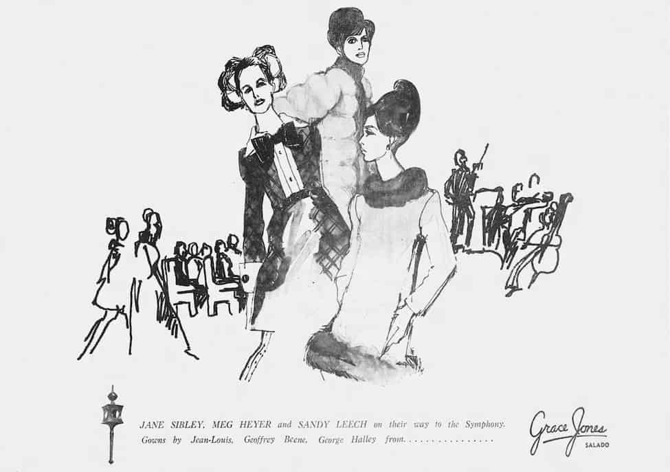 Grace Jones Of Salado illustration, 1967