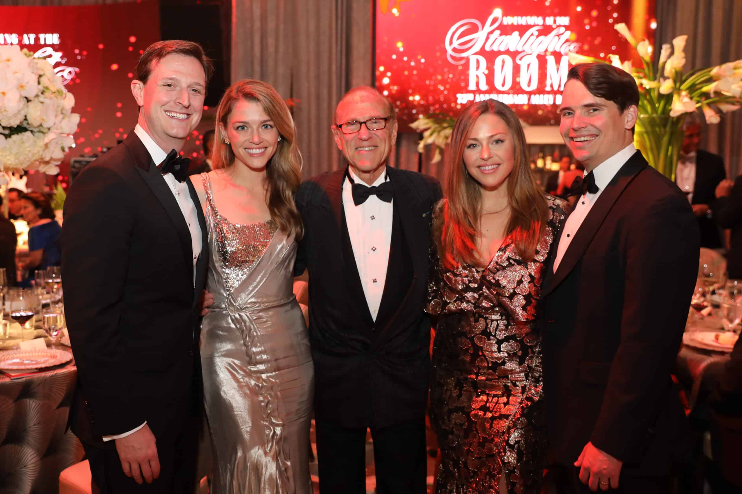 Kevin and Brittany Kushner, Robert Sakowitz with Lexi and Mike Marek