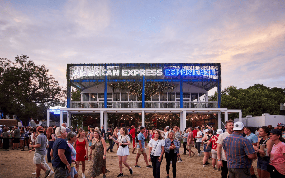 WHILE YOU’RE AT ACL, THE AMEX EXPERIENCE IS A MUST-DO